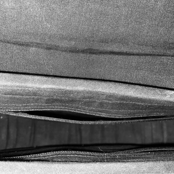 Blue Purple Embroidered Star Cross Adjustable Crossbody Hard Body Cotton Purse - Picture 6 of 6